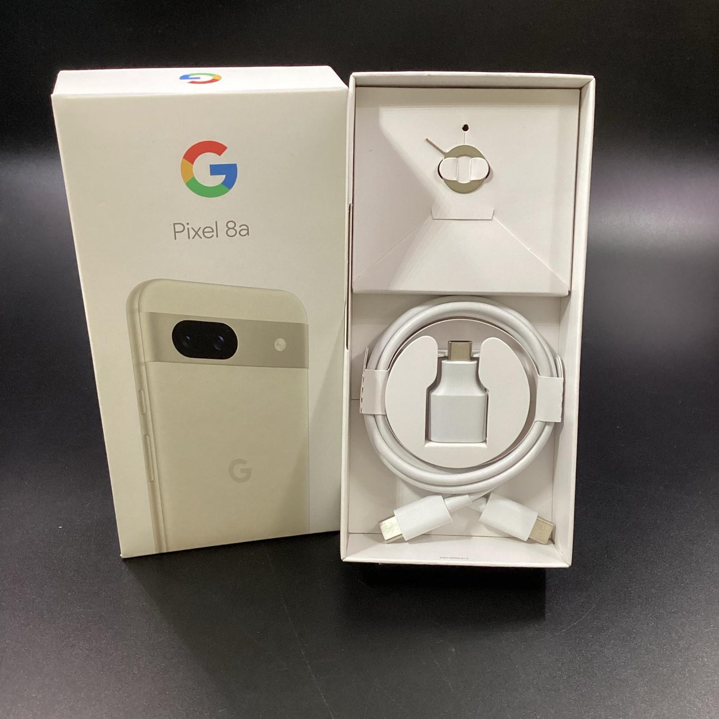 【全額返金保証】【最速発送】Google Pixel 8a 128GB Porcelain SIMフリー 白ロム 動作確認済