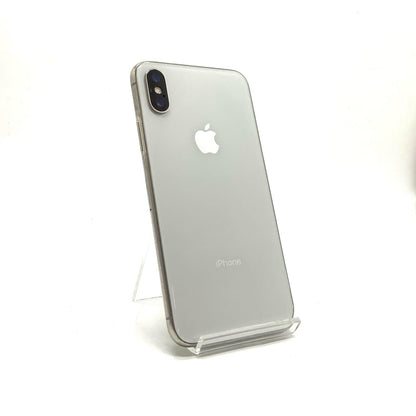 【全額返金保証】【最速発送】Apple iPhone iPhone X 256GB シルバー docomo 白ロム 動作確認済 70%