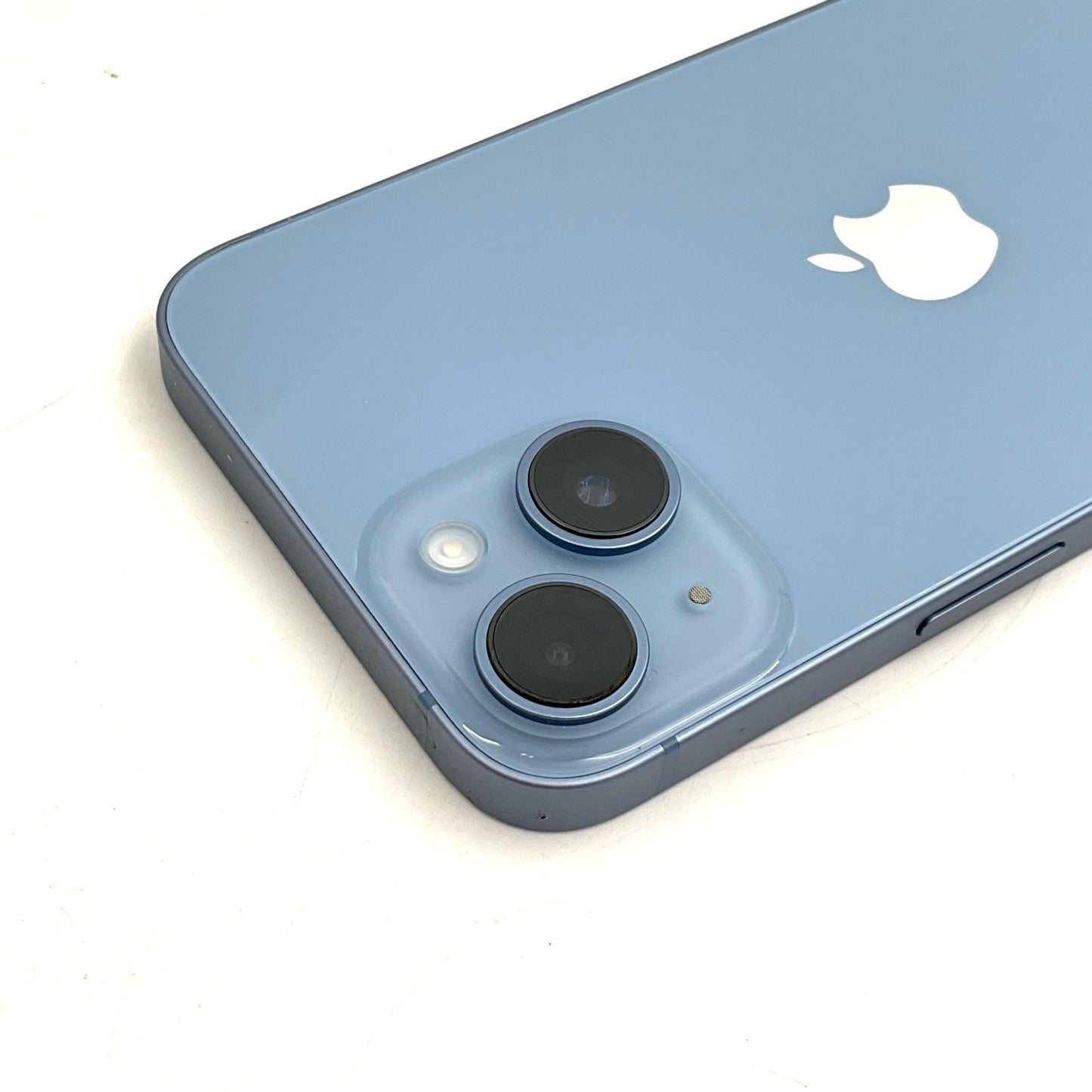 【全額返金保証】【最速発送】Apple iPhone iPhone 14 128GB ブルー au 白ロム 美品 動作確認済 98%