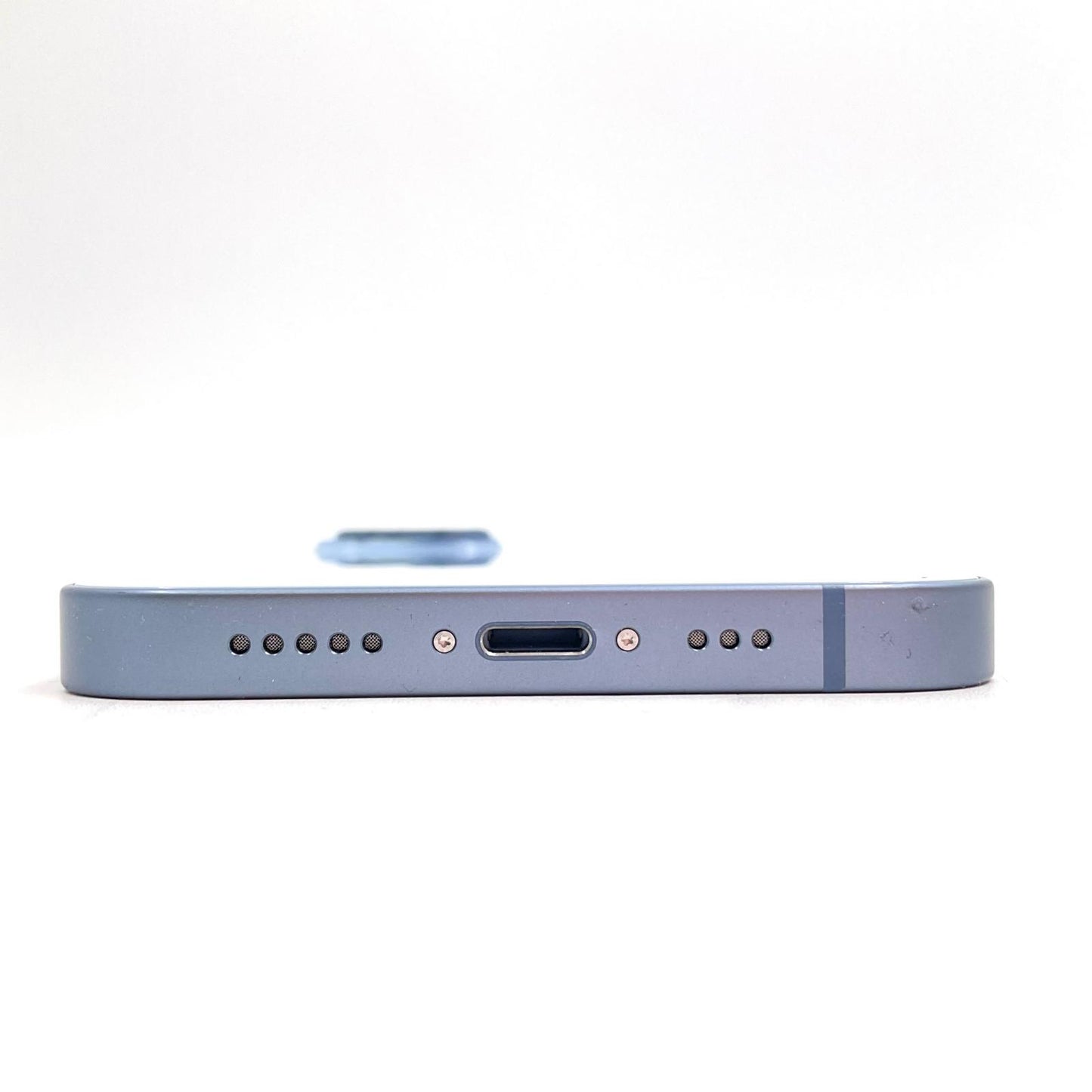 【全額返金保証】【最速発送】Apple iPhone iPhone 14 128GB ブルー au 白ロム 美品 動作確認済 98%