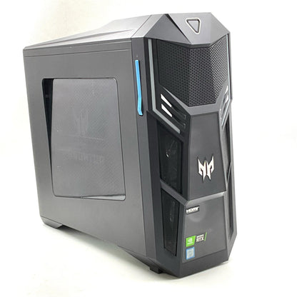 【全額返金保証】【最速発送】Acer PREDATOR Predator P05-605S i7-9700K 16GB SSD 512GB HDD 2TB RTX 2070 SUPER 美品 動作確認済