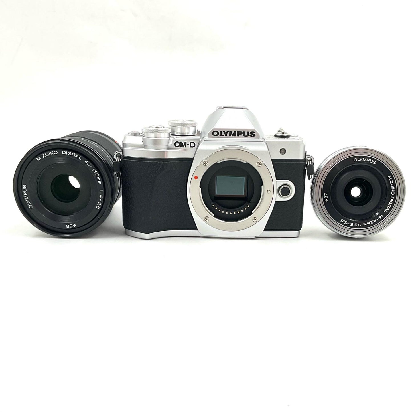 【全額返金保証】【最速発送】OLYMPUS デジタル一眼 OM-D E-M10 Mark III EZダブルズームキット シルバー 美品 動作確認済