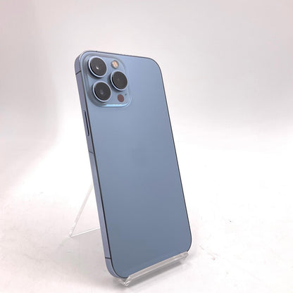 【全額返金保証】【最速発送】Apple iPhone iPhone 13 Pro Max 256GB シエラブルー docomo 白ロム 動作確認済 79%
