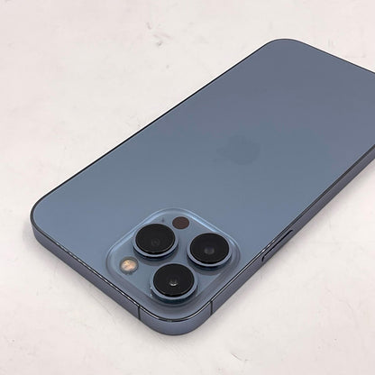【全額返金保証】【最速発送】Apple iPhone iPhone 13 Pro Max 256GB シエラブルー docomo 白ロム 動作確認済 79%