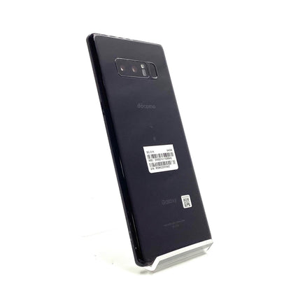 【全額返金保証】【最速発送】SAMSUNG Galaxy Note8 64GB ミッドナイトブラック docomo SC-01K 白ロム 動作確認済