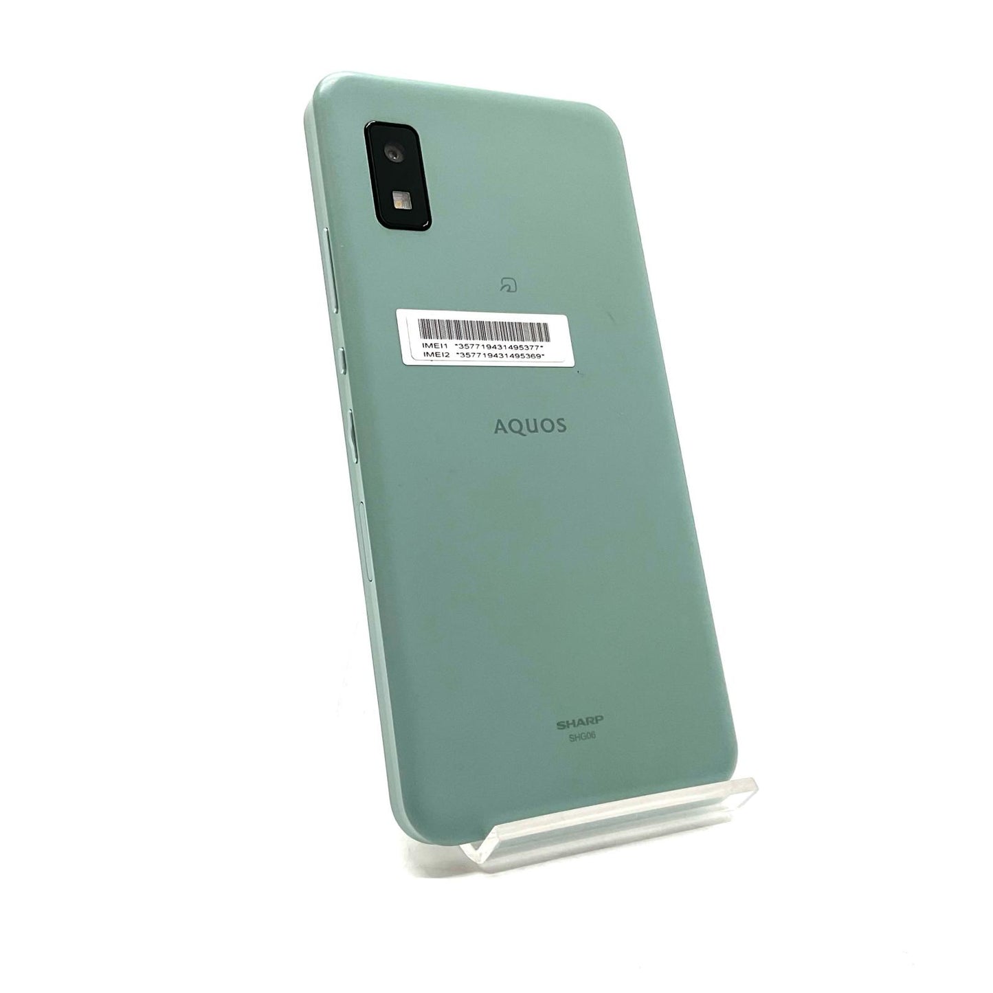 【全額返金保証】【最速発送】SHARP AQUOS Wish 64GB オリーブグリーン au SHG06 白ロム 美品 動作確認済