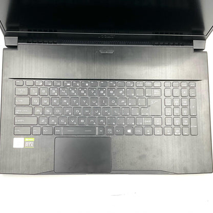 【最速発送】MSI MS-17F5 i7-10750H 16GB M.2 SSD 2TB RTX 3060 Laptop 73.9%【難有】