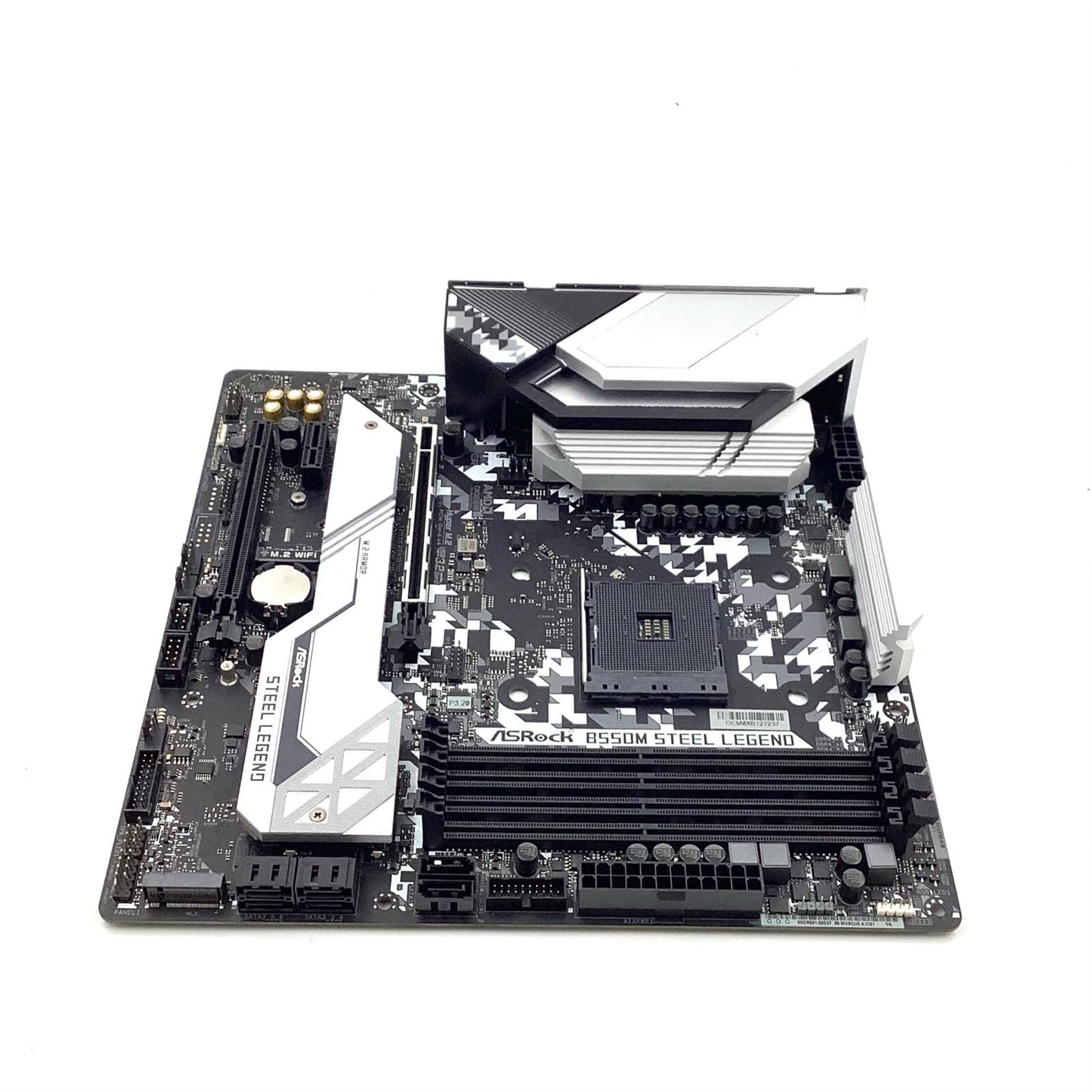 【全額返金保証】【最速発送】ASRock マザーボード B550M STEEL LEGEND 美品 動作確認済
