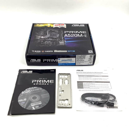 【全額返金保証】【最速発送】ASUS マザーボード PRIME A520M-E 美品 動作確認済
