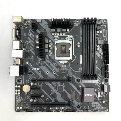 【全額返金保証】【最速発送】MSI マザーボード Z370M-S01 美品 動作確認済