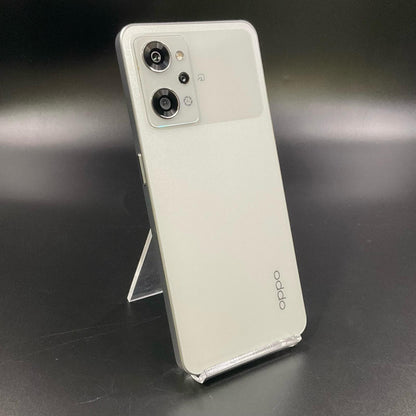 【全額返金保証】【最速発送】OPPO Reno 9　A 128GB ムーンホワイト Softbank SIMフリー A301OP 白ロム 動作確認済