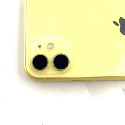 【最速発送】Apple iPhone iPhone 11 256GB イエロー au 白ロム【難有】 73%