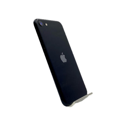 【最速発送】Apple iPhone iPhone SE（第3世代） 64GB ミッドナイト Softbank SIMフリー 白ロム【難有】 75%