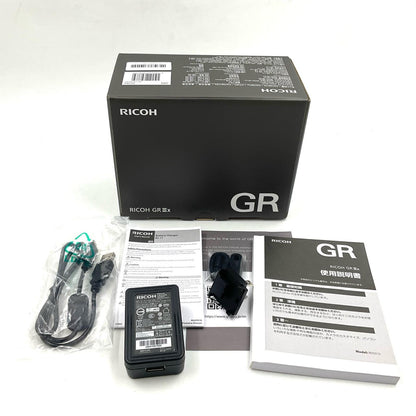 【全額返金保証】【最速発送】RICOH コンパクトデジタルカメラ GR IIIx 美品 動作確認済