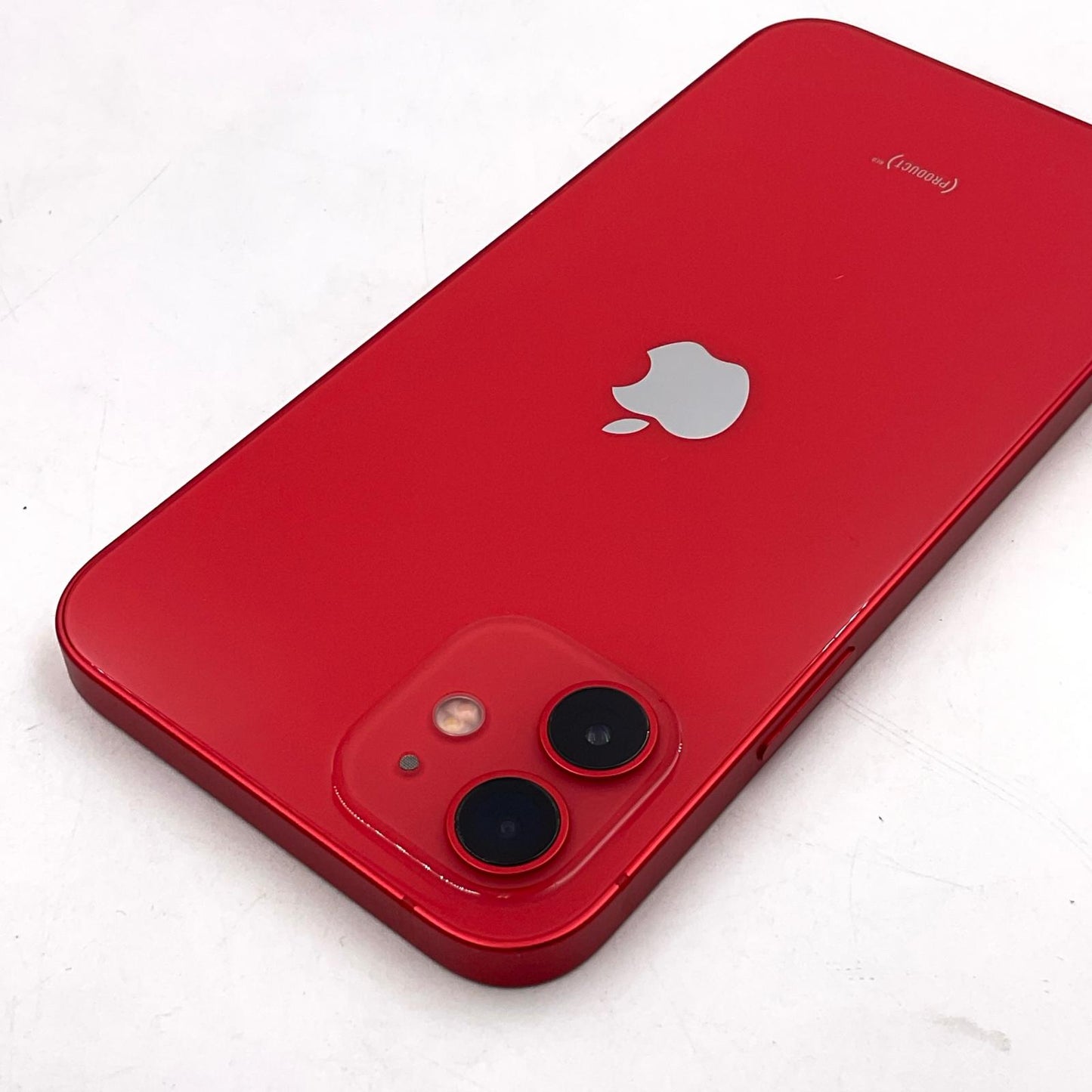 【全額返金保証】【最速発送】Apple iPhone iPhone 12 64GB プロダクトレッド au SIMフリー 白ロム 美品 動作確認済 83%