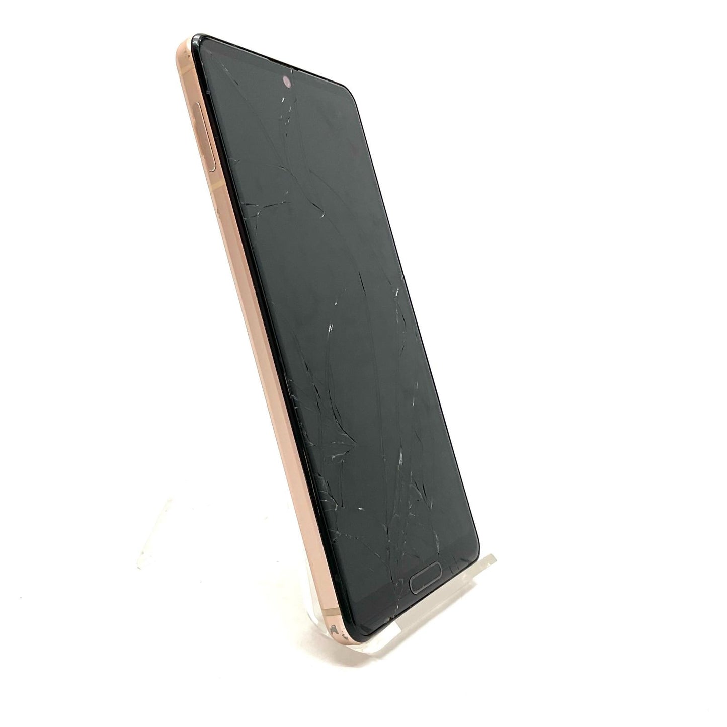 【最速発送】SHARP AQUOS sense5G 64GB ライトカッパー docomo SH-53A 白ロム【難有】