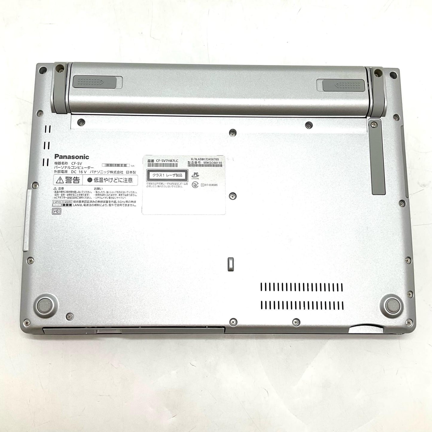 【全額返金保証】【最速発送】Panasonic Let's note CF-SV7H87LC Intel(R) Core(TM) i5-8250U CPU @1.60GHz 8GB SSD 256GB 100% 美品 動作確認済