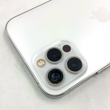 【最速発送】Apple iPhone iPhone 12 Pro 128GB シルバー Softbank 白ロム【難有】 84%
