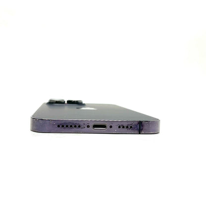 【全額返金保証】【最速発送】Apple iPhone iPhone 14 Pro Max 128GB ディープパープル 楽天モバイル 白ロム 動作確認済 77%