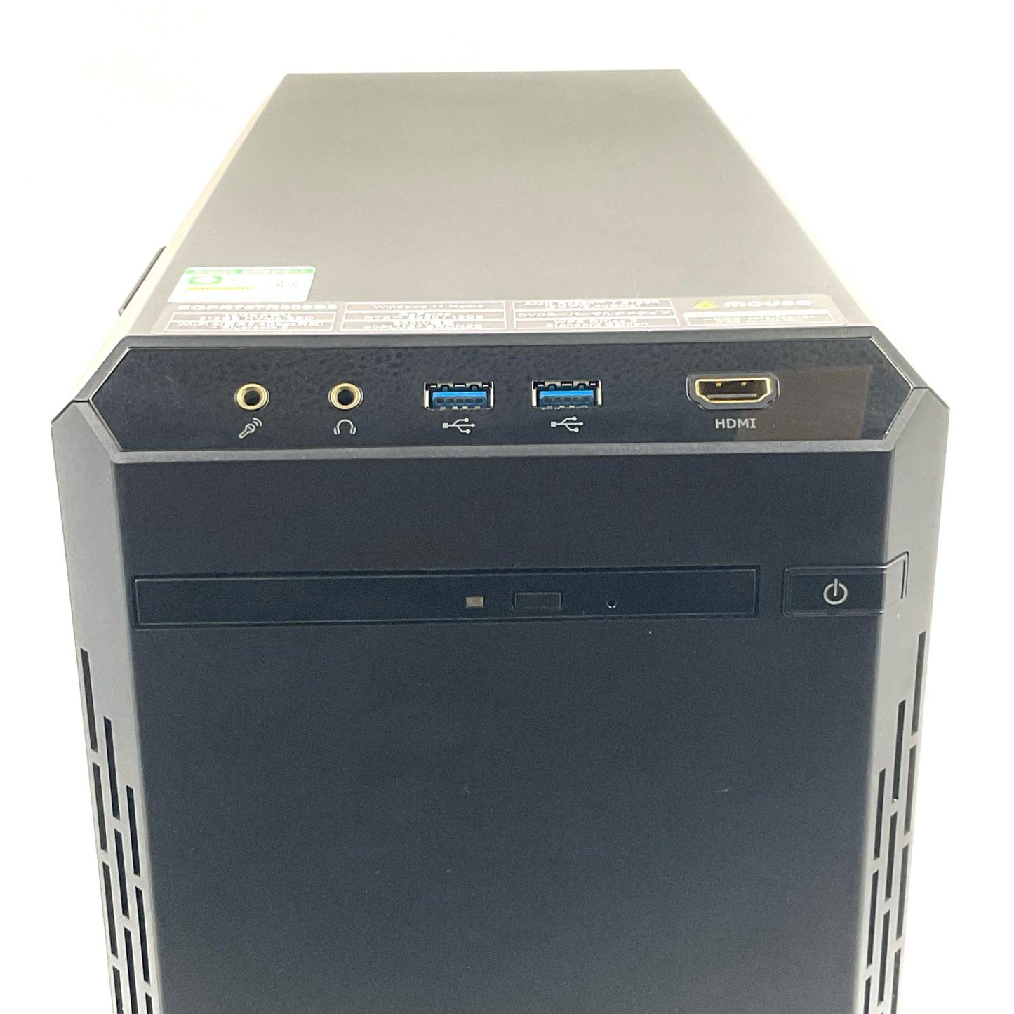 【全額返金保証】【最速発送】MouseComputer G-Tune ゲーミングデスクトップPC EGPR757R306S5 AMD Ryzen 7 5700X 32GB M.2 SSD 512GB NVIDIA GeForce RTX 3060 動作確認済
