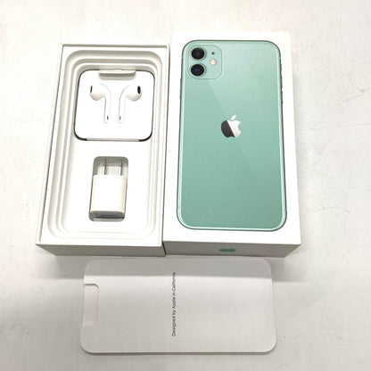 【全額返金保証】【最速発送】Apple iPhone iPhone 11 64GB グリーン SIMフリー 白ロム 動作確認済 73%
