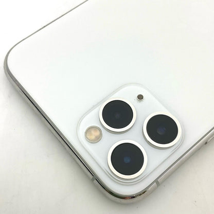 【全額返金保証】【最速発送】Apple iPhone iPhone 11 Pro 256GB シルバー docomo 白ロム 動作確認済 70%