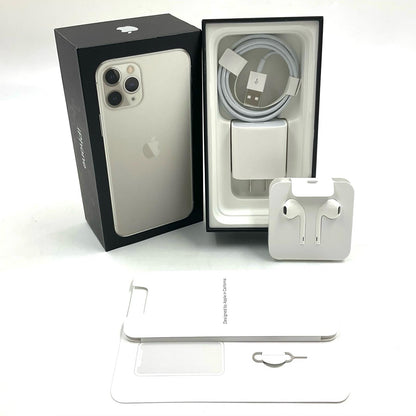 【全額返金保証】【最速発送】Apple iPhone iPhone 11 Pro 256GB シルバー docomo 白ロム 動作確認済 70%