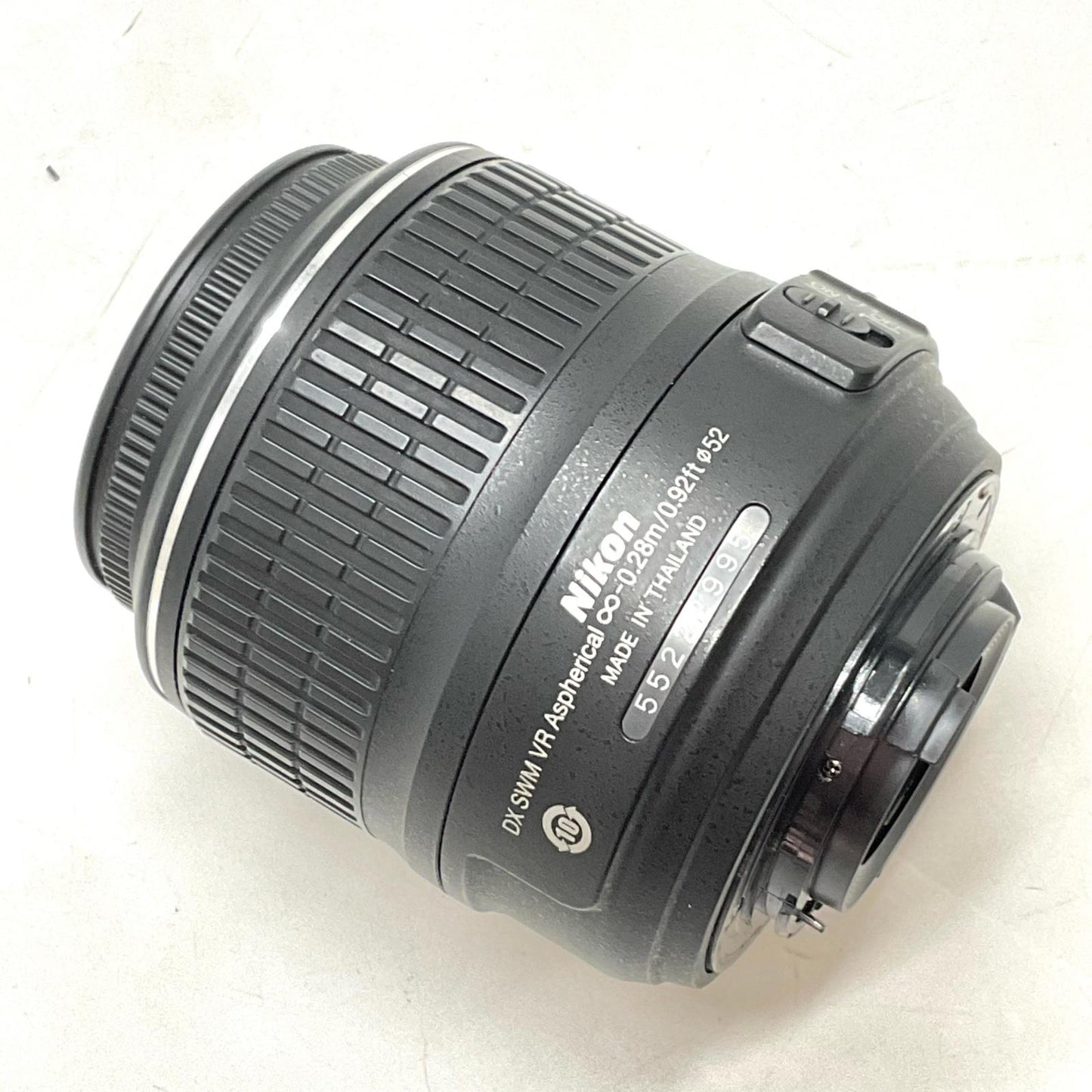 【全額返金保証】【最速発送】Nikon AF-S DX NIKKOR 18-55mm f/3.5-5.6G VR 美品 動作確認済