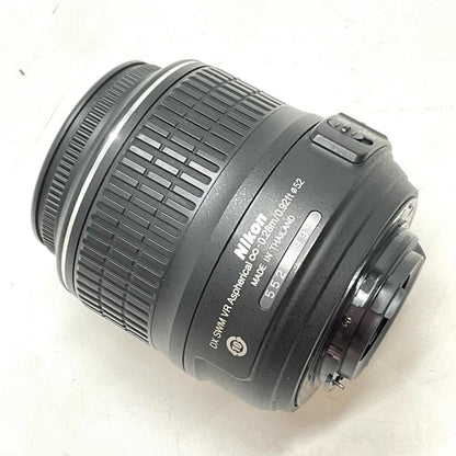 【全額返金保証】【最速発送】Nikon AF-S DX NIKKOR 18-55mm f/3.5-5.6G VR 美品 動作確認済