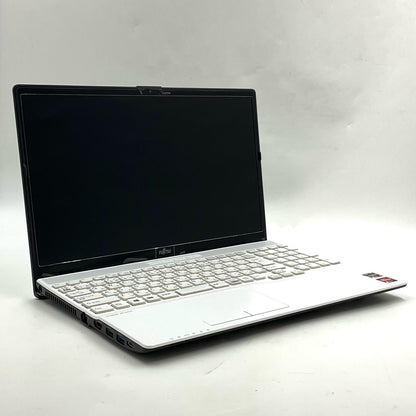 【全額返金保証】【最速発送】FUJITSU LIFEBOOK FMVA50F3W AMD Ryzen 7 5700U with Radeon Graphics 8GB M.2 SSD 256GB 90.4% 美品 動作確認済