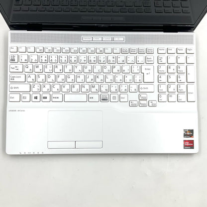 【全額返金保証】【最速発送】FUJITSU LIFEBOOK FMVA50F3W AMD Ryzen 7 5700U with Radeon Graphics 8GB M.2 SSD 256GB 90.4% 美品 動作確認済