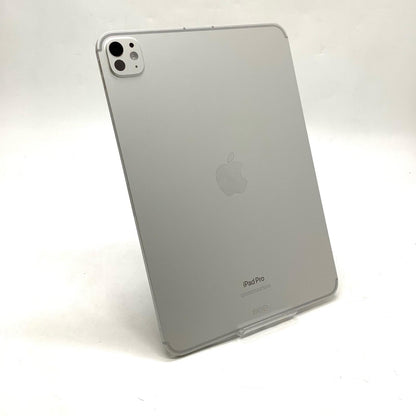 【全額返金保証】【最速発送】Apple iPad Pro （M4） 11インチ 256GB シルバー WiFi+Cellular au 美品 動作確認済