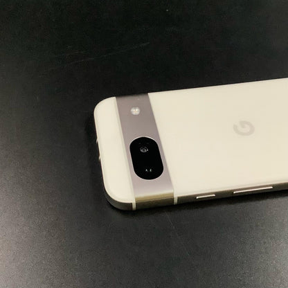 【全額返金保証】【最速発送】Google Pixel 8a 128GB Porcelain SIMフリー G576D 白ロム 超美品 動作確認済