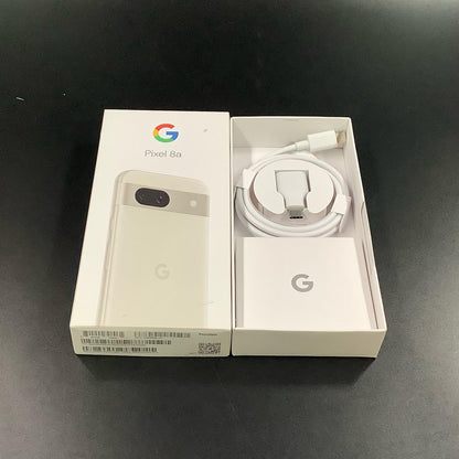 【全額返金保証】【最速発送】Google Pixel 8a 128GB Porcelain SIMフリー G576D 白ロム 超美品 動作確認済