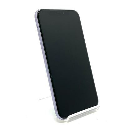 【最速発送】Apple iPhone iPhone 11 128GB パープル au 白ロム【難有】 76%