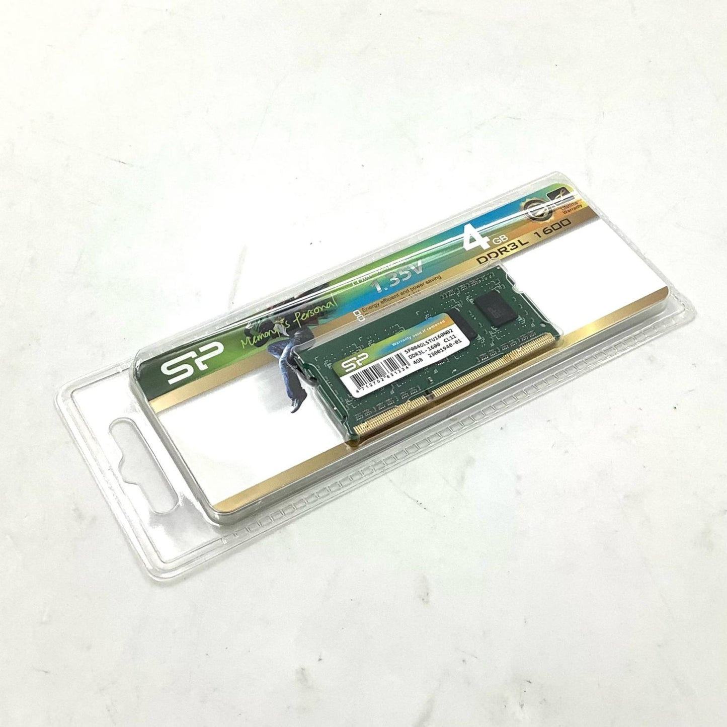 【全額返金保証】【最速発送】SP メモリ DDR3L PC3-12800 4GB SP004GLSTU160N02 新品未開封 即納OK