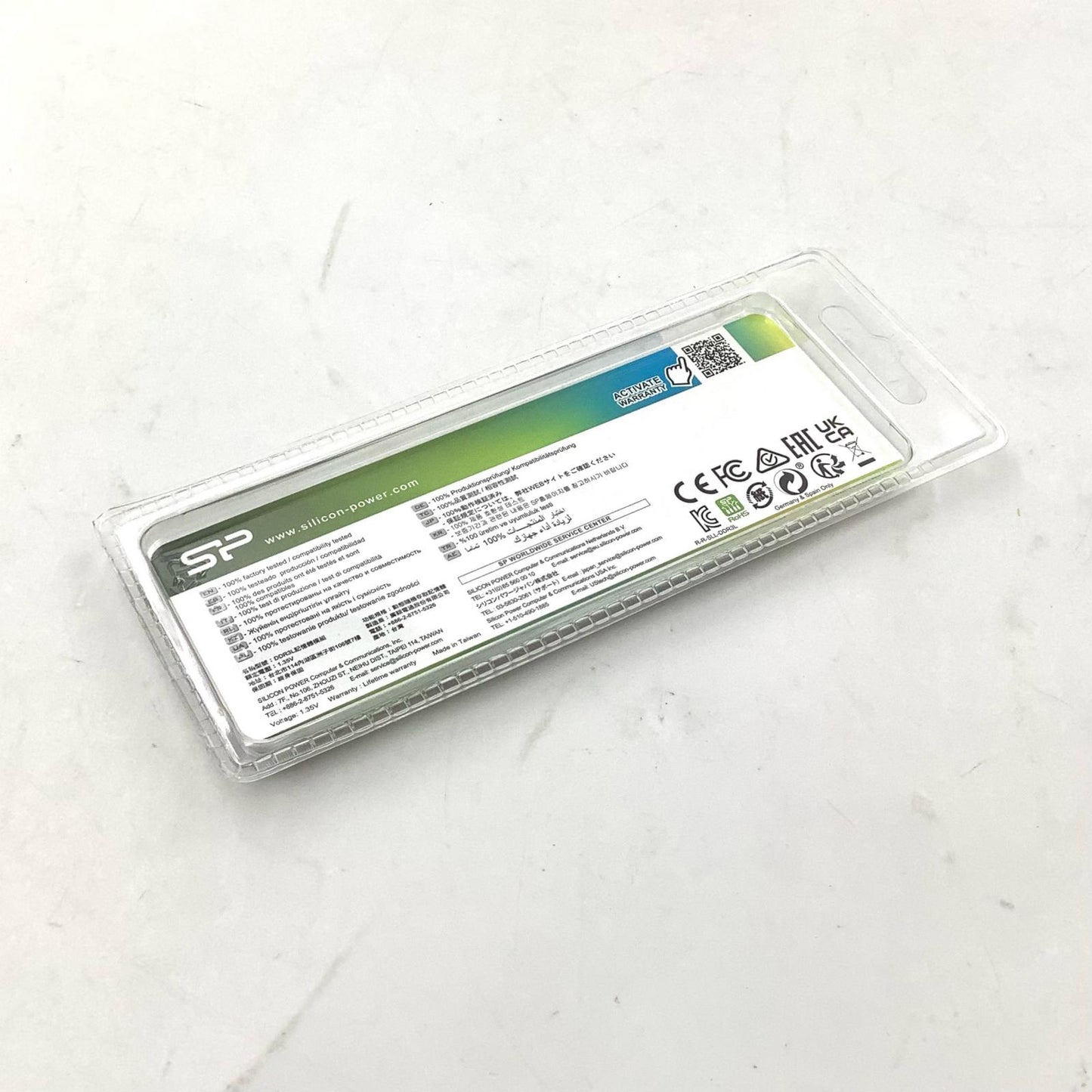【全額返金保証】【最速発送】SP メモリ DDR3L PC3-12800 4GB SP004GLSTU160N02 新品未開封 即納OK