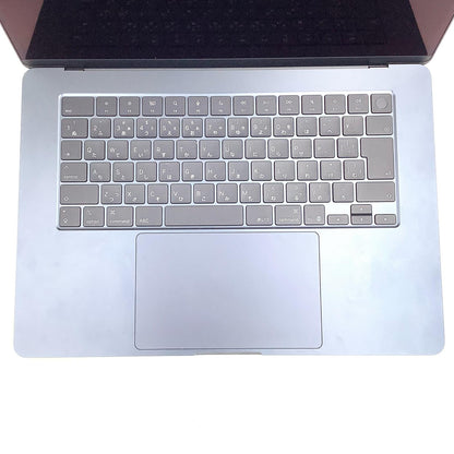【全額返金保証】【最速発送】Apple MacBook Air 15インチ 2025 Apple M4 16GB 256GB ミッドナイト 100% 超美品 動作確認済