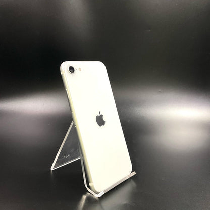 【全額返金保証】【最速発送】Apple iPhone iPhone SE（第2世代） 64GB ホワイト au 白ロム 美品 動作確認済 80%