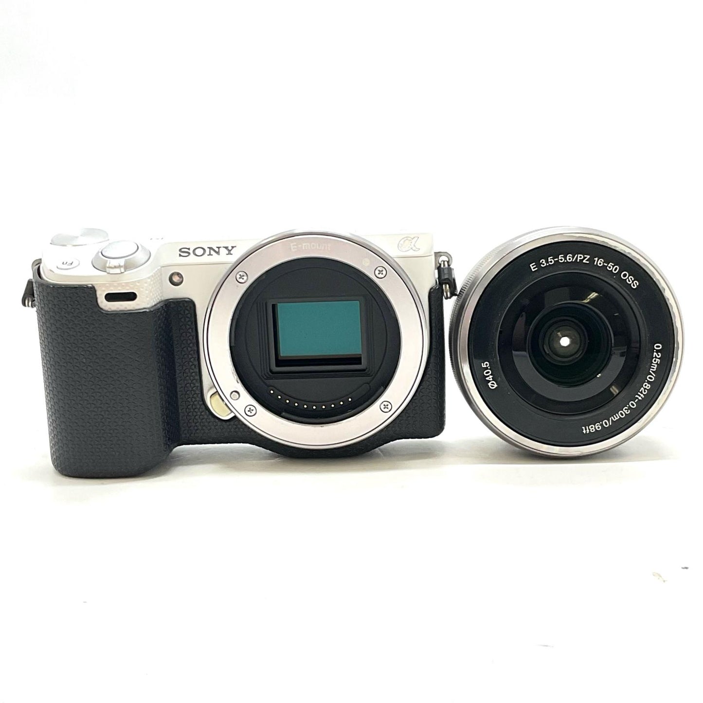 【全額返金保証】【最速発送】Sony デジタル一眼 α NEX-5TL パワーズームレンズキット [ホワイト] ホワイト 美品 動作確認済