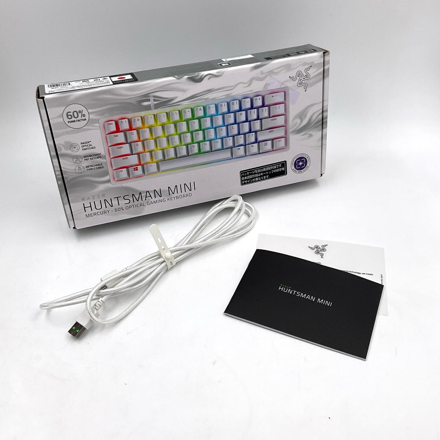 【全額返金保証】【最速発送】Razer HUNTSMAN MINI JP Clicky Optical Switch RZ03-03390900-R3J1 超美品 動作確認済