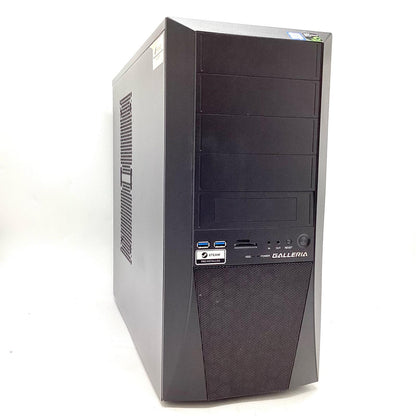【全額返金保証】【最速発送】ドスパラ GALLERIA Intel core i7-9700F CPU @3.00GHz 16GB SSD 512GB HDD 2TB NVIDIA GeForce GTX 1660 SUPER 超美品 動作確認済