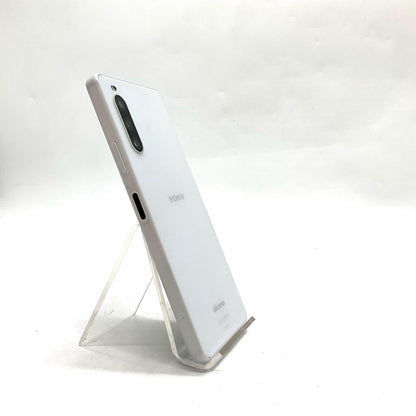 【全額返金保証】【最速発送】Sony Xperia 10 IV 128GB ホワイト docomo SO-52C 白ロム 動作確認済