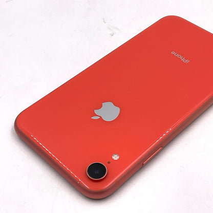 【全額返金保証】【最速発送】Apple iPhone iPhone XR 64GB Orange au 白ロム 動作確認済 79%