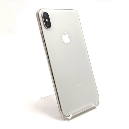 【最速発送】Apple iPhone iPhone XS Max 256GB シルバー docomo SIMフリー 白ロム【難有】 91%