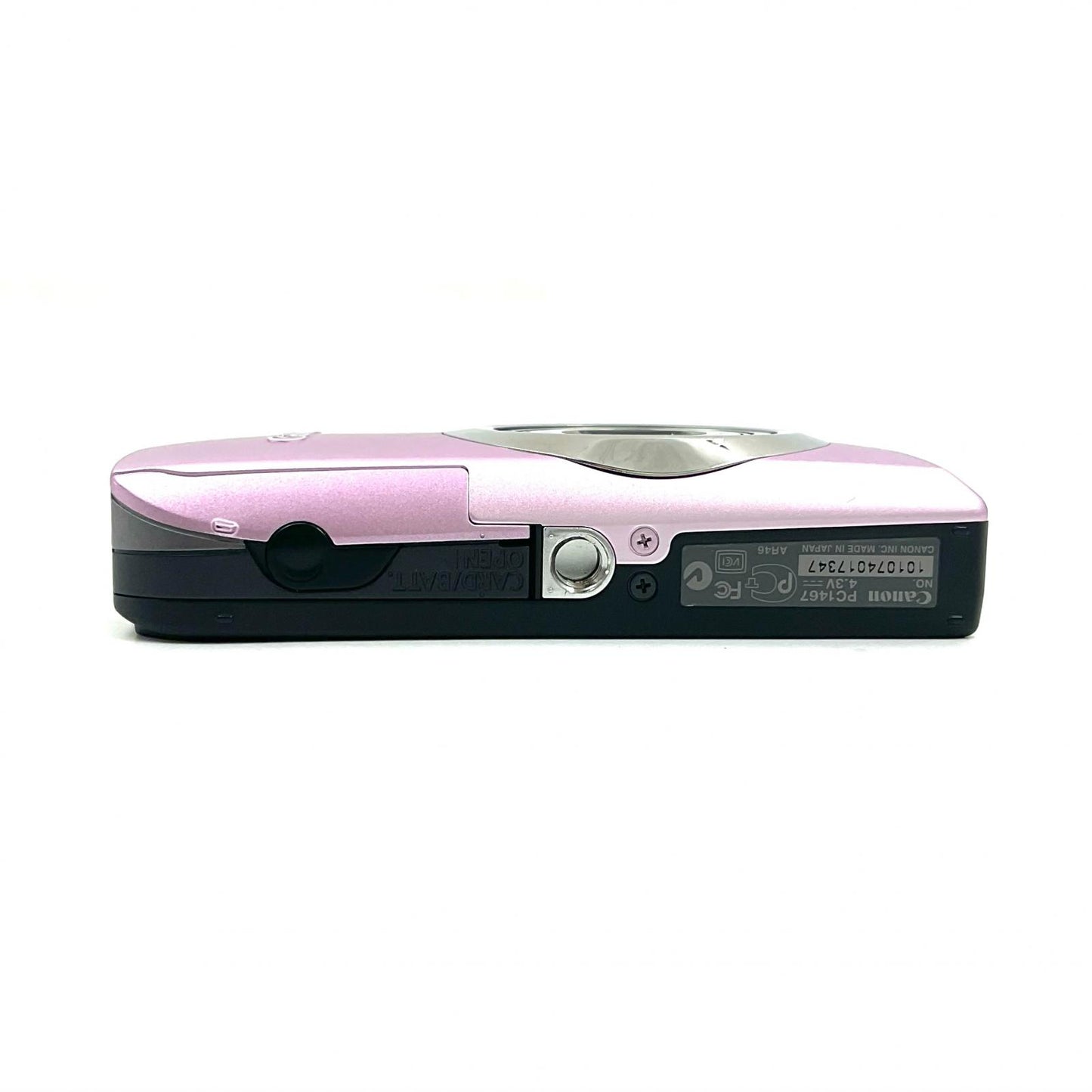 【全額返金保証】【最速発送】Canon コンパクトデジタルカメラ IXY 10S [ピンク] 美品 動作確認済