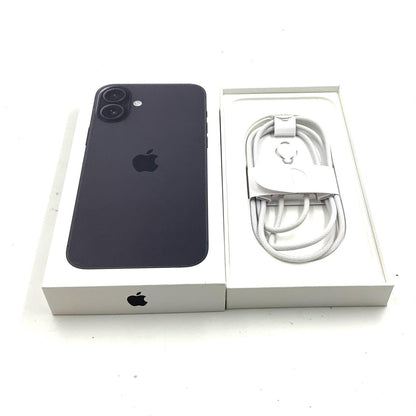 【全額返金保証】【最速発送】Apple iPhone iPhone 16 Plus 128GB ブラック 楽天モバイル 美品 動作確認済 98%