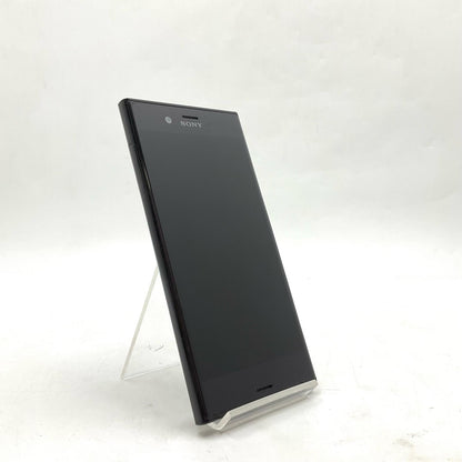 【全額返金保証】【最速発送】Sony Xperia XZ 32GB ブラック docomo SO-01J 白ロム 動作確認済