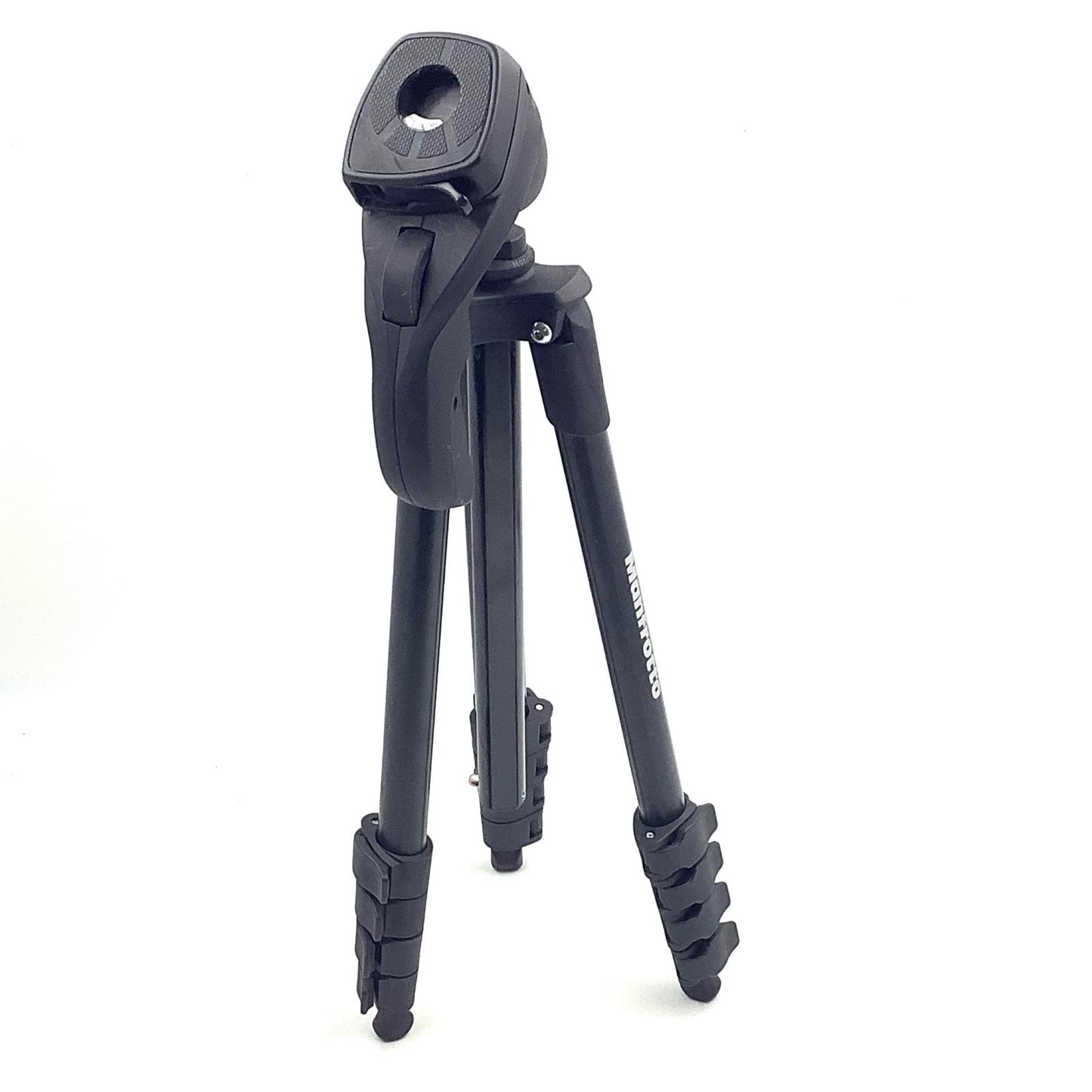 【全額返金保証】【最速発送】Manfrotto Compact アクション三脚5段 ムービーキット MKCOMPACTACN-BK [ブラック] 動作確認済
