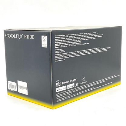 【全額返金保証】【最速発送】Nikon コンパクトデジタルカメラ COOLPIX P1100 [ブラック] 新品未開封 即納OK